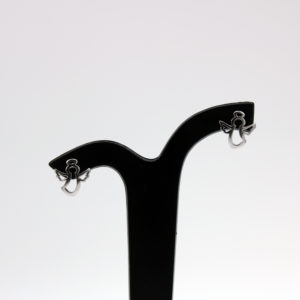 Boucles d'oreilles d'ange en argent