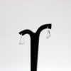 Boucles d'oreilles grand triangle en argent