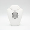 Silver flower of life pendant