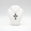 Silver cross pendant