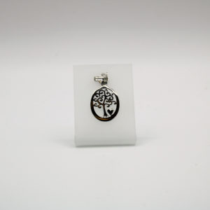 Silver tree of life pendant