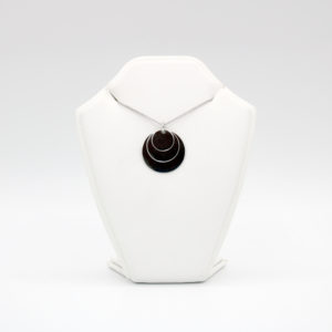 Pendentif trio de cercles en argent