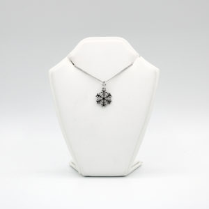 Pendentif flocon de neige en argent