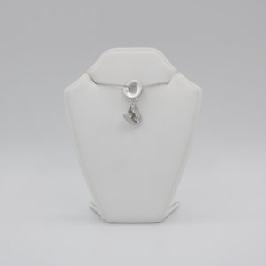 Charmant cœur infini "Amis pour toujours" en argent décoré avec des diamants