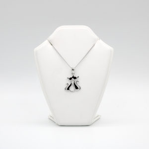 Anhänger Katzen aus Silber