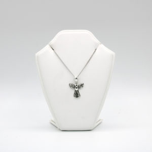 Pendentif ange décoré en argent